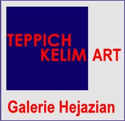 Art Teppich Kelim, Dr. Razi Hejazian logo